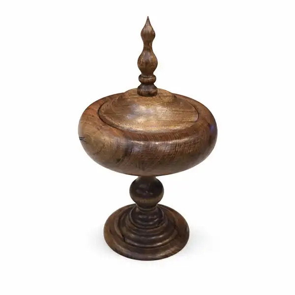 شکلات خوری چوبی پایه دار